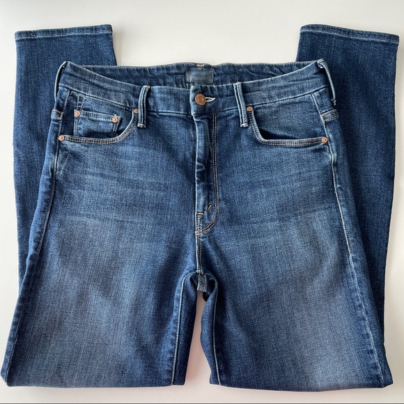 MOTHER The High Waisted Looker in Pardon Skinny Jeans Womens 27 - Picture 2 of 7